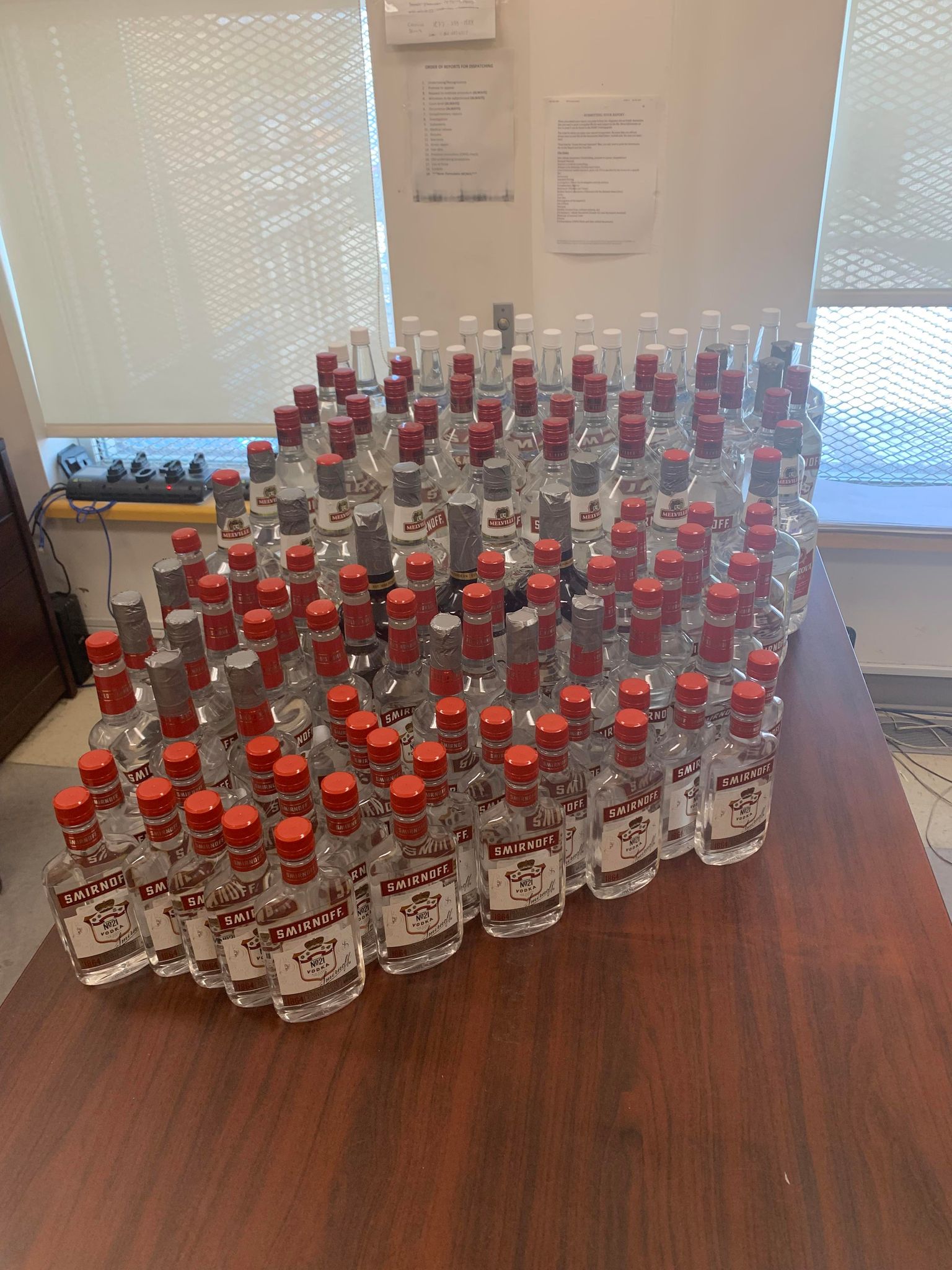Seizure Of Contraband Alcohol In Inukjuak Nunavik Police Service