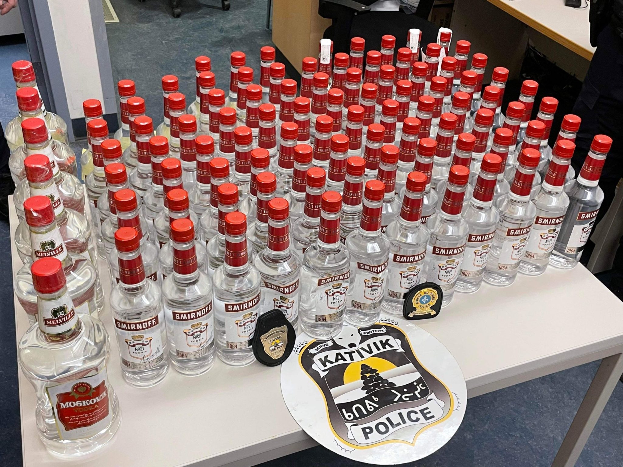 Alcohol Seizure In Salluit Nunavik Police Service