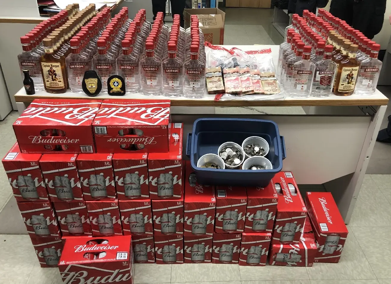 Alcohol Seizure In Kuujjuaq Nunavik Police Service